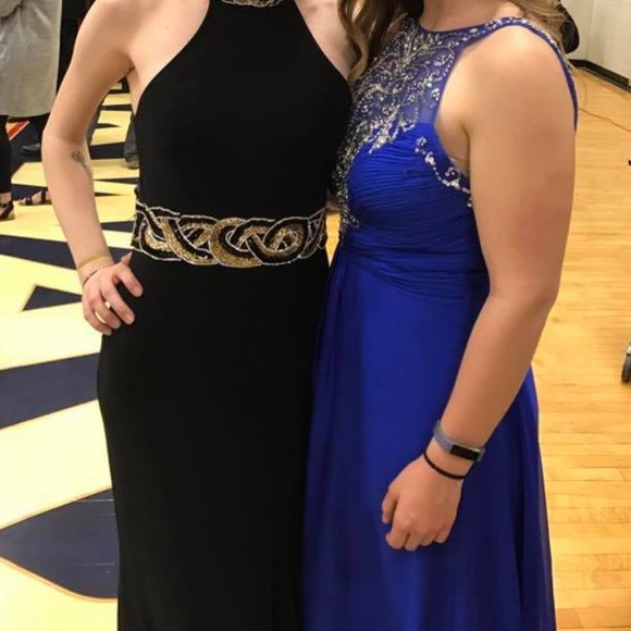 Royal blue prom dress - Picture 5 of 5